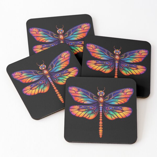 Item preview, Dragonfly Neon Pop Art 3 designed and sold by AstroRisq.