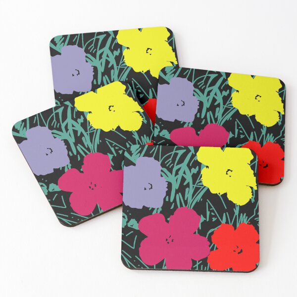 Item preview, Andy Wahrol Flowers pop art designed and sold by BandyInk.