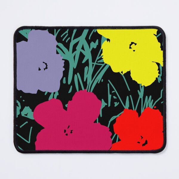 Item preview, Andy Wahrol Flowers pop art designed and sold by BandyInk.