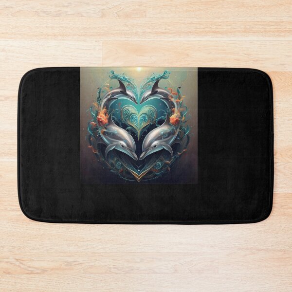 Item preview, Dolphin Hearts Of Love 10 designed and sold by MiracleROLArt.