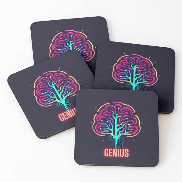 Item preview, Neon Genius Brain 1 designed and sold by 3 CITIES.