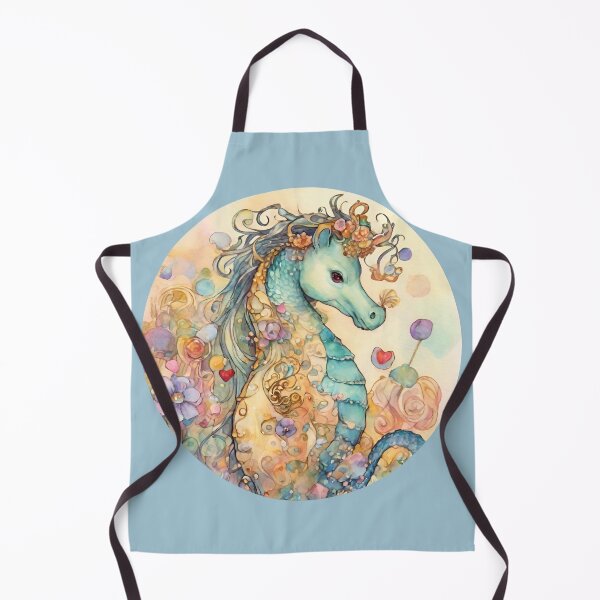 Item preview, A cute watercolor seahorse designed and sold by VickyJo111.