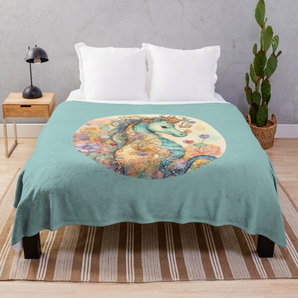 Item preview, A cute watercolor seahorse designed and sold by VickyJo111.