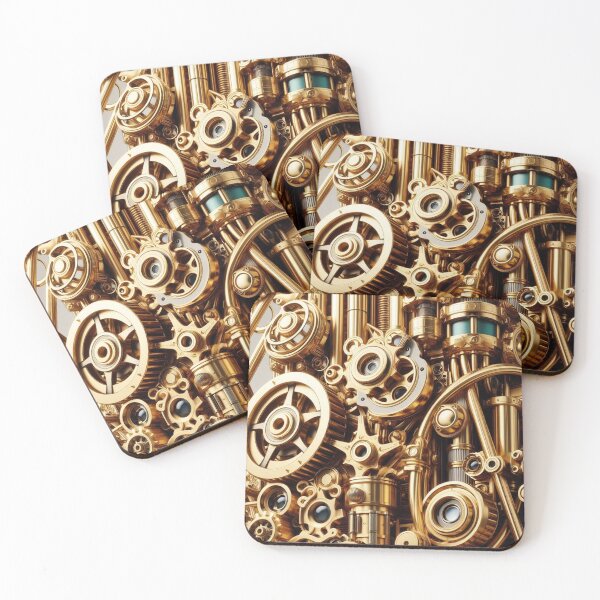 Item preview, Golden gear and machinery 07 designed and sold by I-HERE.