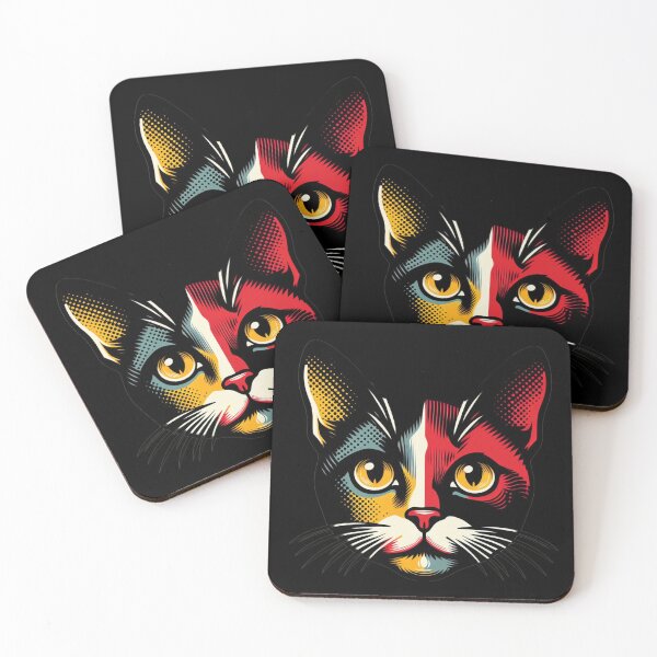 Item preview,  Adorable Cat Art, Kawaii Cat Clipart, Cute Cat Design designed and sold by SnuggleSafari.