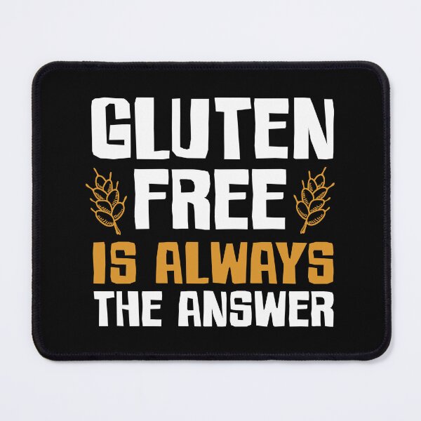 Item preview, "Gluten-free is always the answer" t shirt design designed and sold by MyGluteesFree77.