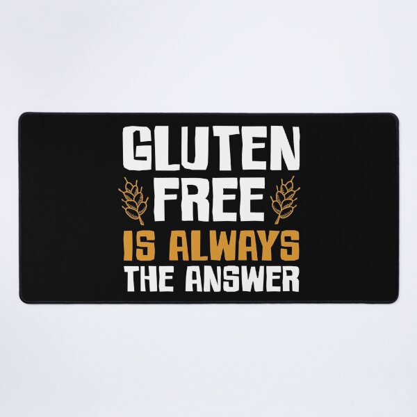 Item preview, "Gluten-free is always the answer" t shirt design designed and sold by MyGluteesFree77.