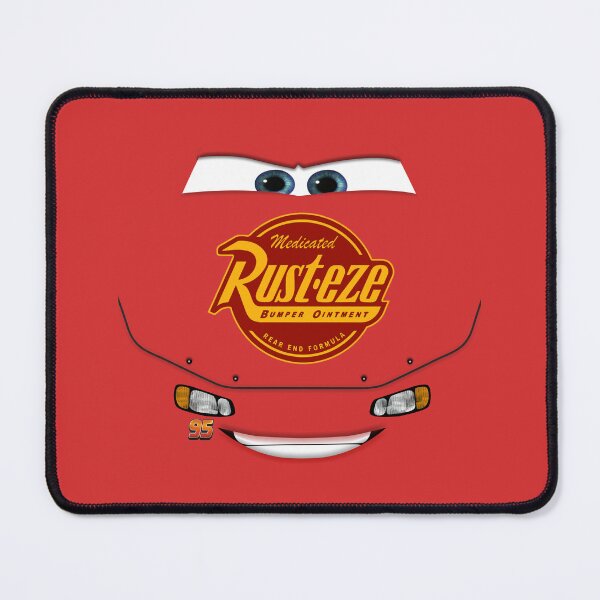 Item preview, Lightning McQueen's Sponsor's Logo From Rust-eze Medicated Bumper Ointment designed and sold by MagicalWardrobe.