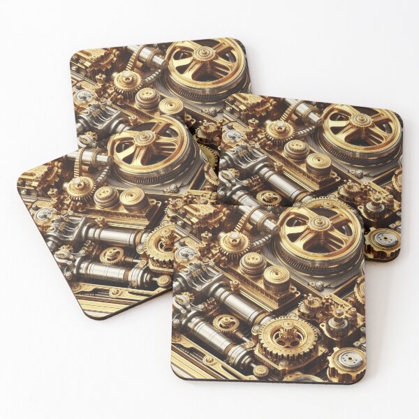Item preview, Golden gear and machinery 08 designed and sold by I-HERE.