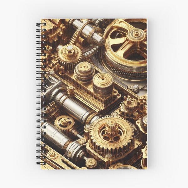 Item preview, Golden gear and machinery 08 designed and sold by I-HERE.