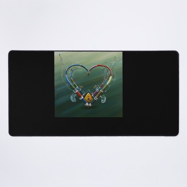 Item preview, Water Hearts Of Love With Fishing Poles 2 designed and sold by MiracleROLArt.