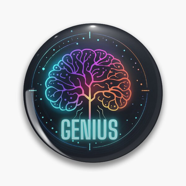 Item preview, Neon Genius Brain 2 designed and sold by 3 CITIES.