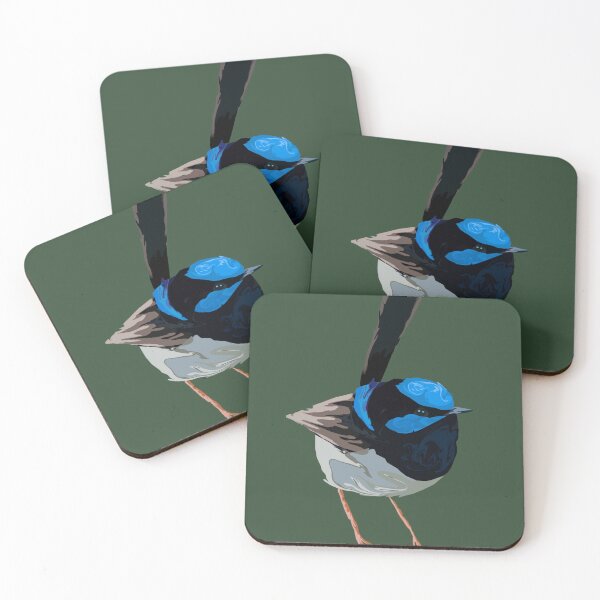 Item preview, Blue Wren  designed and sold by Backstreet Lobotomy.