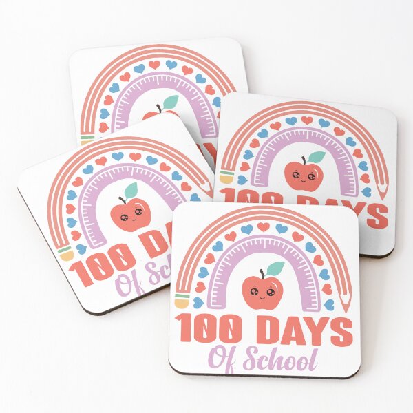 Item preview, Cute Rainbow Happy100 Day Of School Kindergarten Kid Vintage designed and sold by roboartpixel.