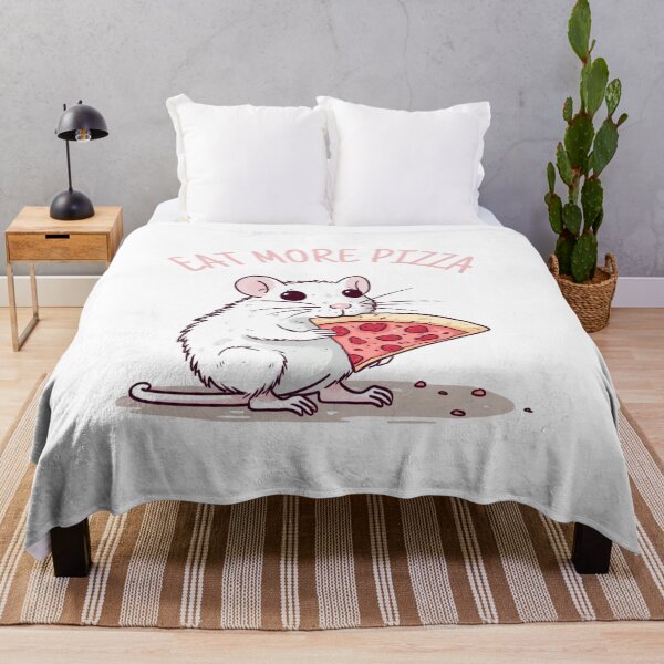 Item preview, Rat eating pizza designed and sold by Revived Design.