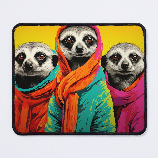 Item preview, Hipster Meerkats 1 designed and sold by AstroRisq.