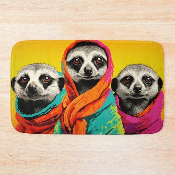 Item preview, Hipster Meerkats 1 designed and sold by AstroRisq.