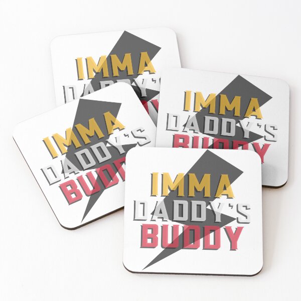 Item preview, T-shirt Daddy's buddy/ Papa and the kids/ Dad/ Assorti family/ T-shirt family/ Dad and son/  Teenager designed and sold by LiliMimiCraftfy.