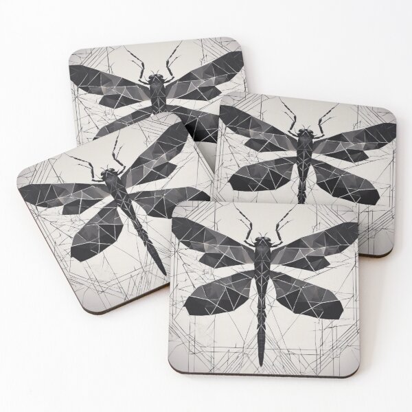 Item preview, Geometric dragonfly designed and sold by GeometricPic.