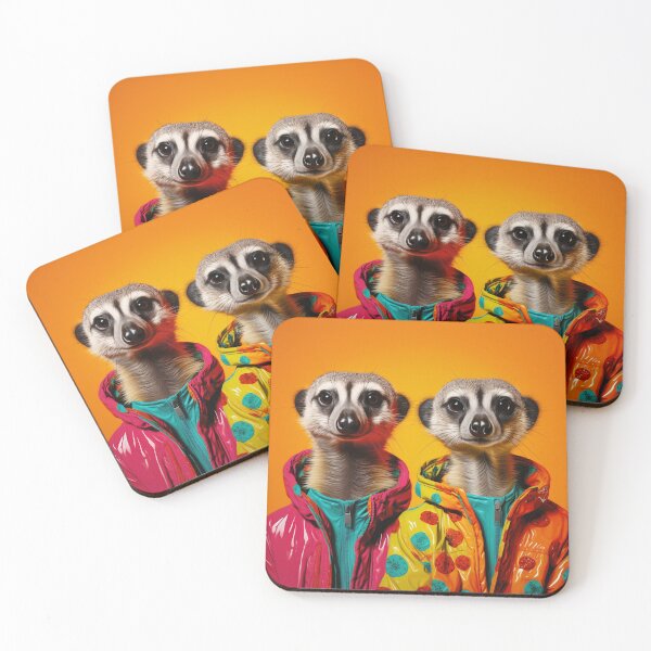 Item preview, Hipster Meerkats 2 designed and sold by AstroRisq.