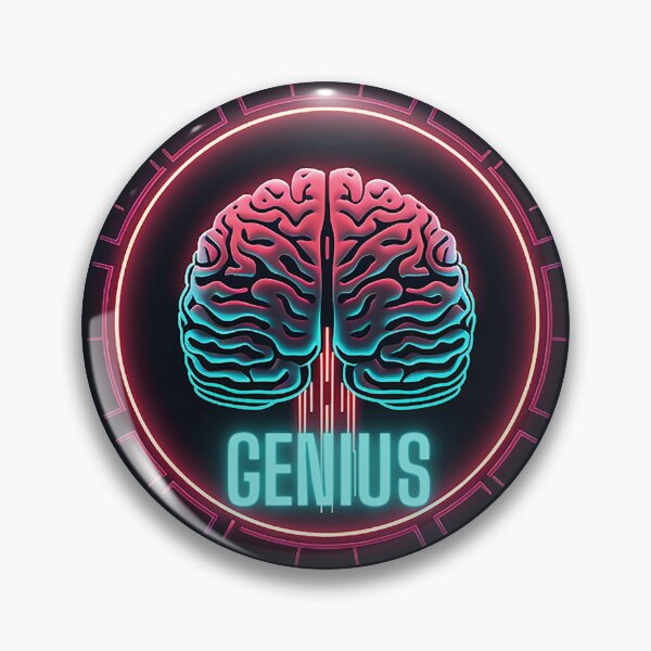 Item preview, Neon Genius Brain 3 designed and sold by 3 CITIES.