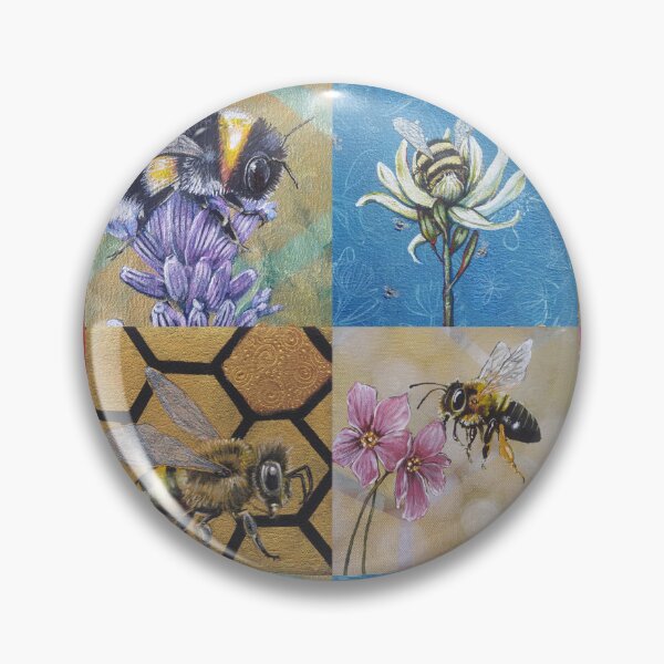 Item preview, Bee Collage designed and sold by Cherie Roe Dirksen.