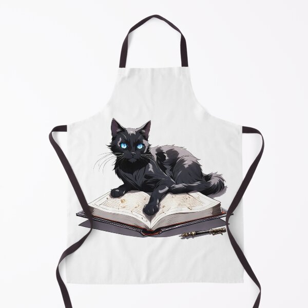 Item preview, The black kitten on the book designed and sold by LilithsDesires.