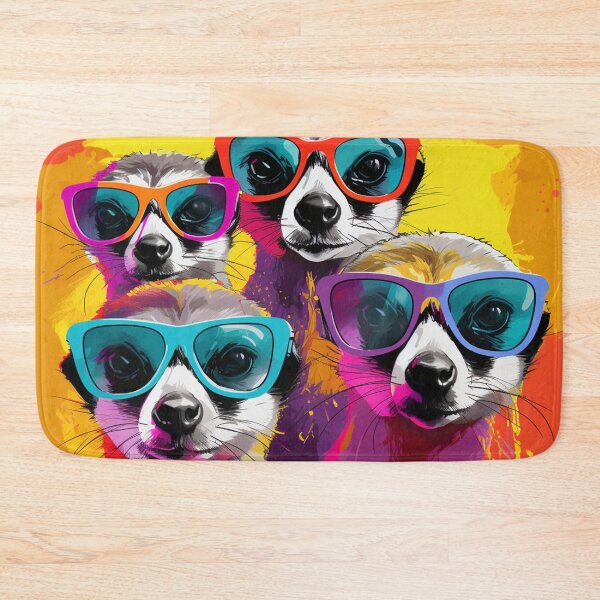 Item preview, Hipster Meerkats 3 designed and sold by AstroRisq.