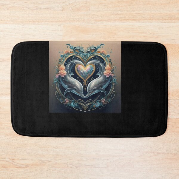 Item preview, Dolphin Hearts Of Love 10 designed and sold by MiracleROLArt.