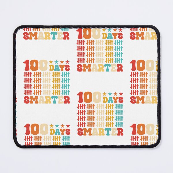 Item preview, 100 Days Smarter Pre-K Kids Students & Teacher Retro Vintage designed and sold by roboartpixel.