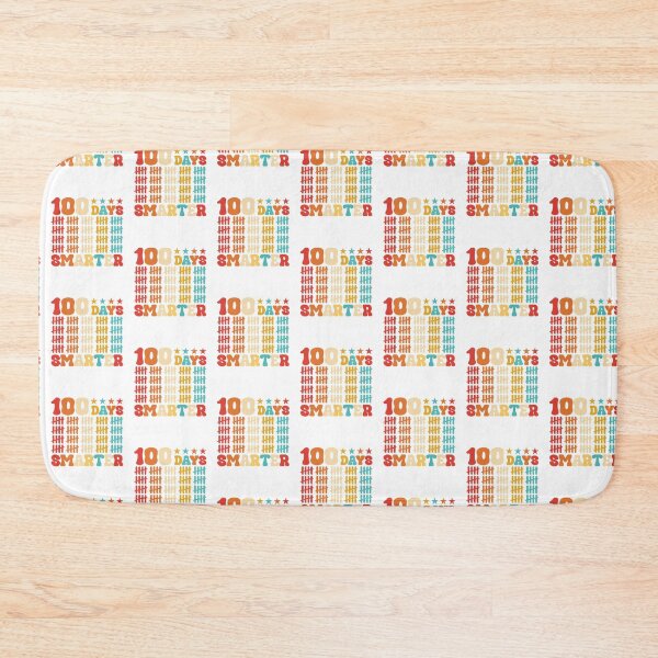 Item preview, 100 Days Smarter Pre-K Kids Students & Teacher Retro Vintage designed and sold by roboartpixel.