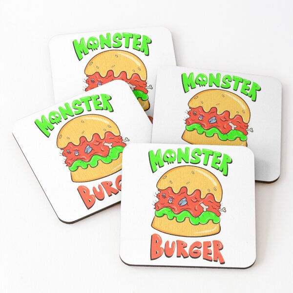 Item preview, monster burger designed and sold by Aiyinyangart.