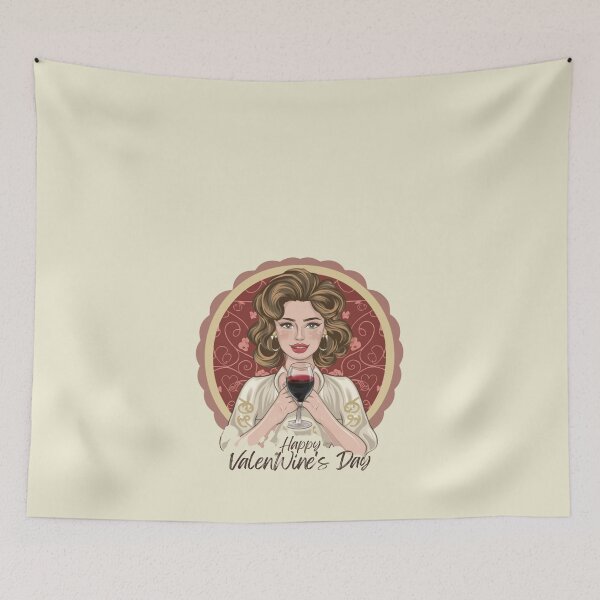 Item preview, Happy ValenWine's day designed and sold by GodGoddess.