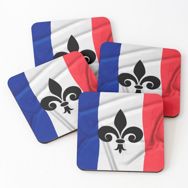 Item preview, Black Fleur de Lys - French Flag designed and sold by Résistance Française.