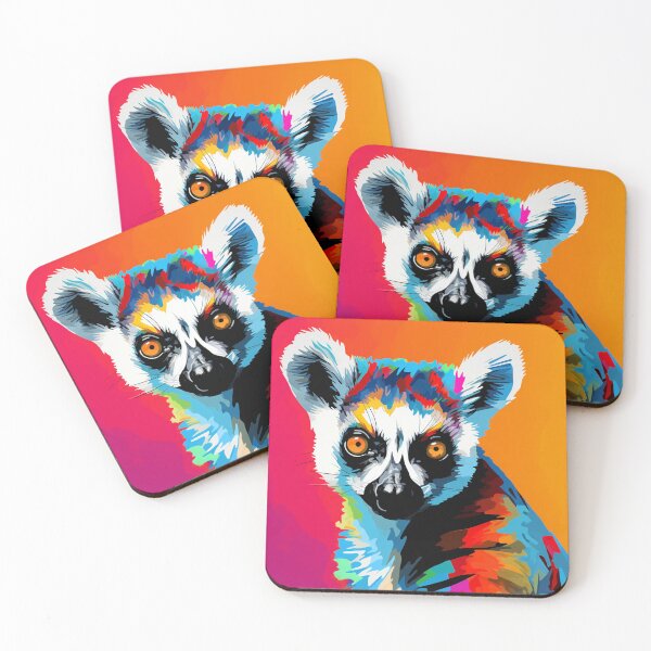 Item preview, Lemur Pop Art 1 designed and sold by AstroRisq.
