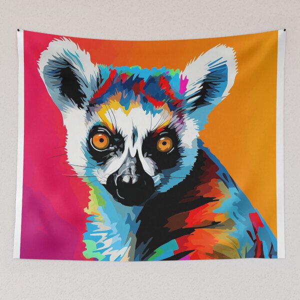 Item preview, Lemur Pop Art 1 designed and sold by AstroRisq.