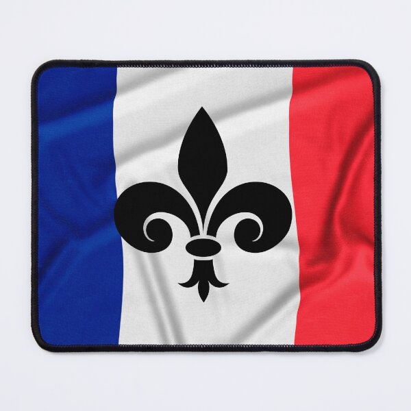 Item preview, Black Fleur de Lys - French Flag designed and sold by Résistance Française.