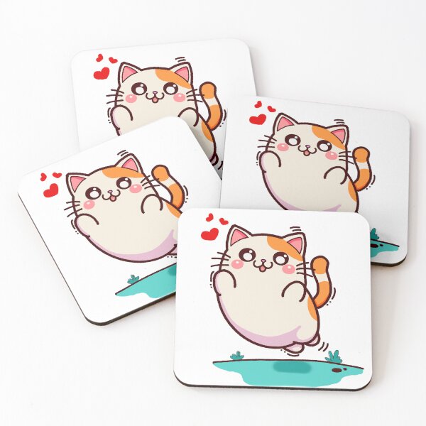 Item preview, A mischievous little cat is dancing. designed and sold by atika-atk.