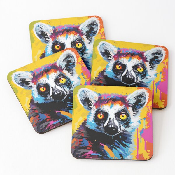 Item preview, Lemur Pop Art 2 designed and sold by AstroRisq.