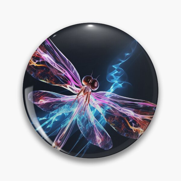 Item preview, Magical Dragonfly Neon Art designed and sold by AstroRisq.