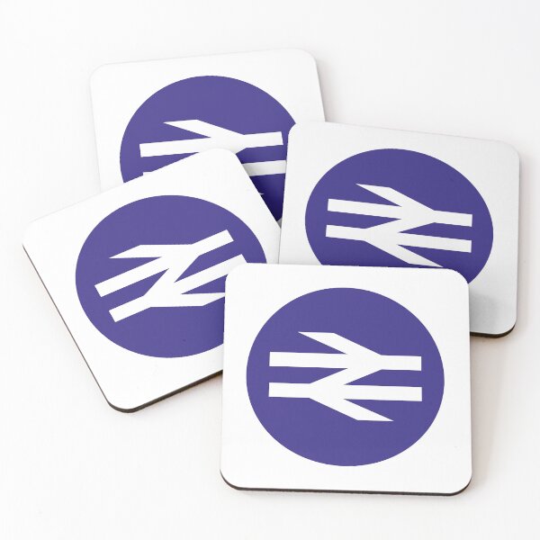 Item preview, BRITISH RAIL ROUND LOGO-Navy Blue- designed and sold by DRIPPED-STORE.