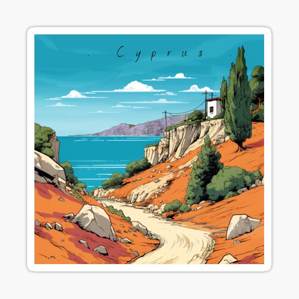 Item preview, Cypriot Landscape designed and sold by fox tail.