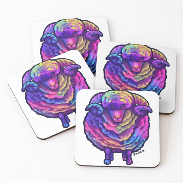 Item preview, Mad disco sheep designed and sold by Bovinae Art.