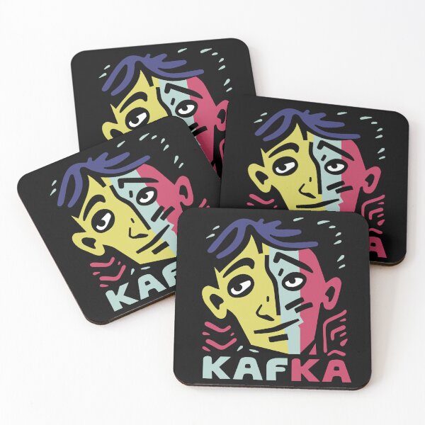 Item preview, Franz Kafka Caricature Portrait designed and sold by ArtemMKV.