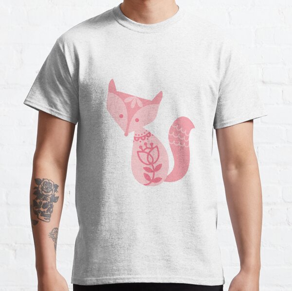 Pink as Folk Fox Classic T-Shirt