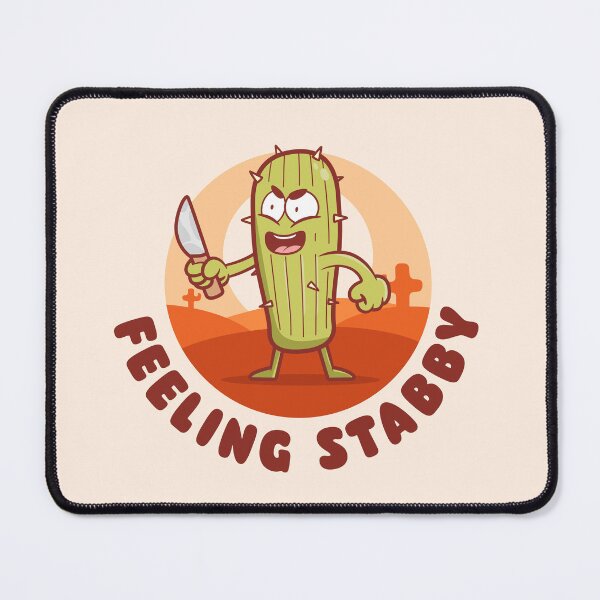 Item preview, Feeling stabby cactus (on light colors) designed and sold by messy-nessie.