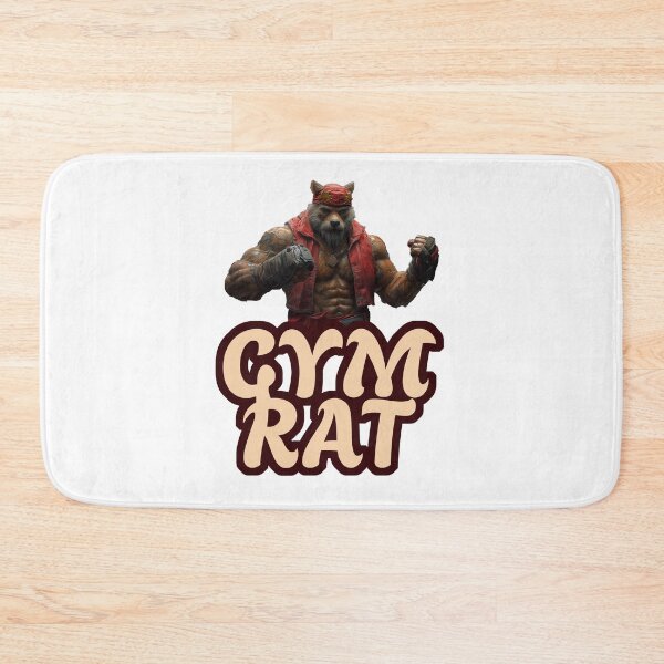 Item preview, GYM RAT ESSENTIAL DESIGN FOR designed and sold by PrintsByVickson.