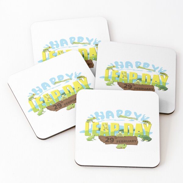 Item preview, Happy Leap Day Frog Jumping 2024 Cartoon Greeting Card designed and sold by SUPERHERON.