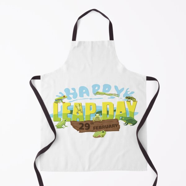 Item preview, Happy Leap Day Frog Jumping 2024 Cartoon Greeting Card designed and sold by SUPERHERON.