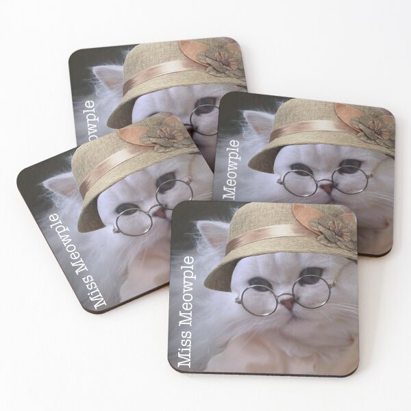 Item preview, Miss Meowple  designed and sold by FunandWhimsy.